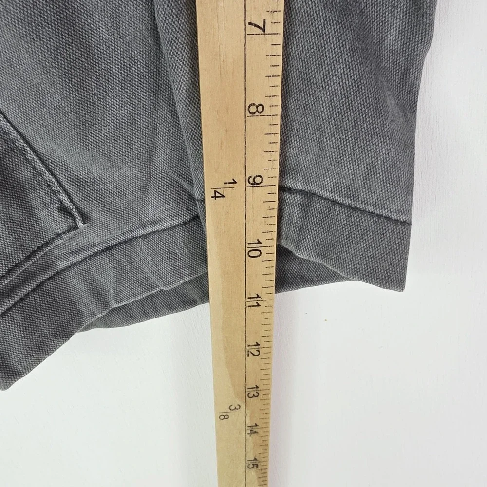 Tommy Bahama Mens Cargo Shorts 33 Gray Cotton Stretch Marlin Logo Pants Shorts